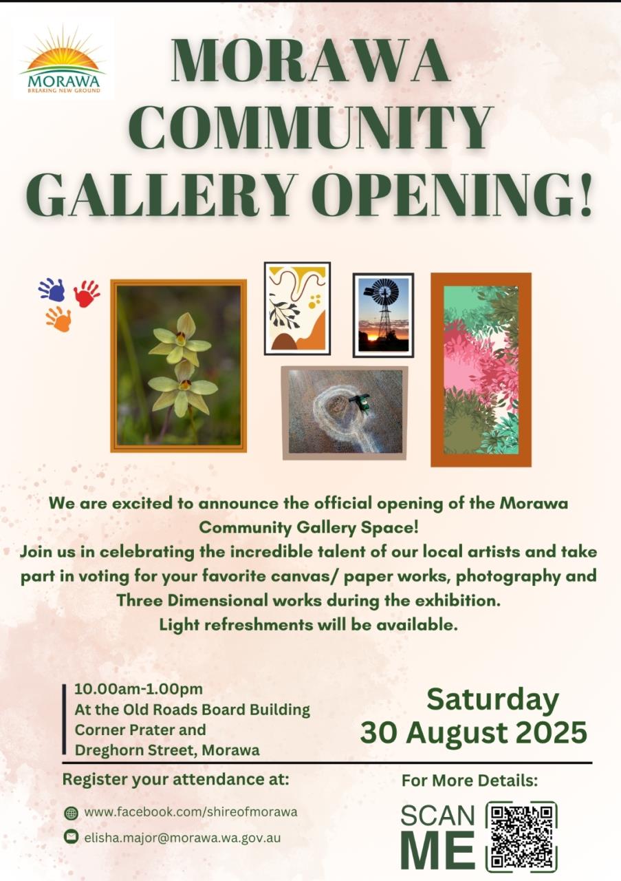 Morawa Community Gallery Opening